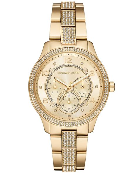 michael kors real gold watch|michael kors gold watch price.